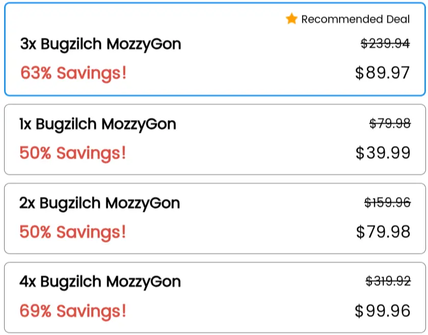 Bugzilch MozzyGone